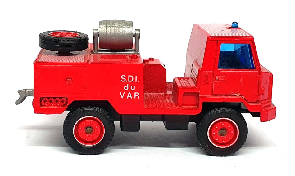 Solido 1/50 Scale 354 - Berliet Camiva 4x4 Fire Engine Truck - Red