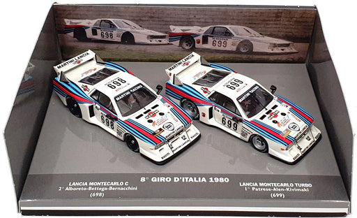 Best Model 1/43 Scale 200301 - Lancia Giro d'Italia 2 Car Set #698 & #699