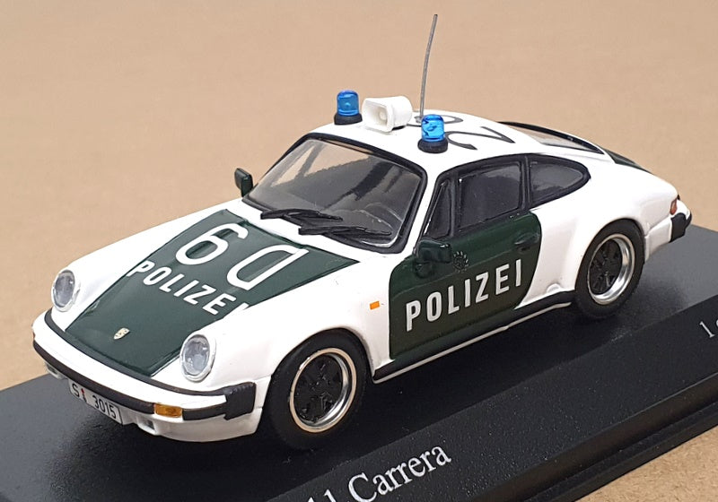 Minichamps 1/43 Scale 430 062090 - 1983 Porsche 911 Carrera Polizei Stuttgart