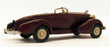 Western Models 1/43 Scale CBT56 - 1935 Auburn Speedster Boatail - Maroon