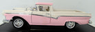 Lucky Diecast 1/18 Scale 92208 - 1957 Ford Ranchero - Pink White