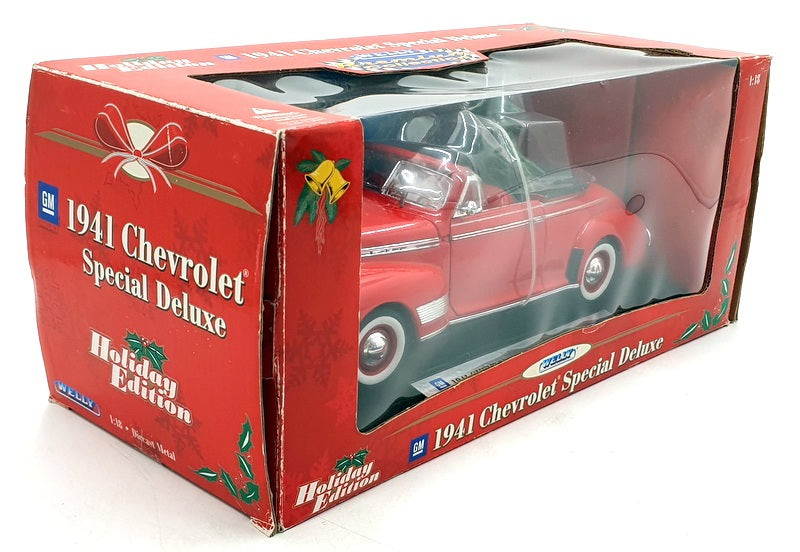 Welly 1/18 Scale Diecast 19862 - 1941 Chevrolet Special Deluxe Christmas