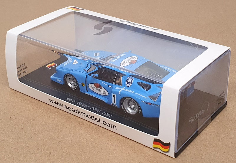 Spark 1/43 Scale SG026 - Lancia Beta #1 DRM Zolder Hans Heyer - Blue