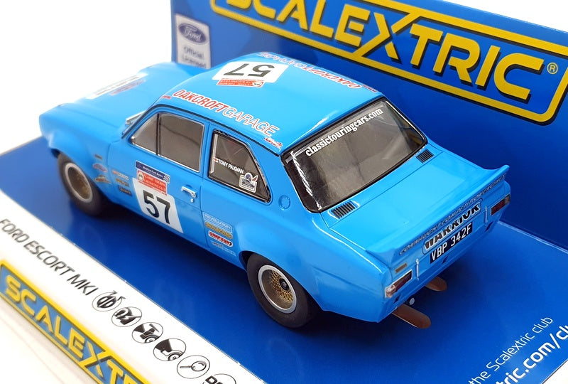 Scalextric 1/32 Scale Slot Car C4445 - Ford Escort MKI Tony Paxman Racing #57