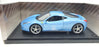 Hot Wheels 1/18 Scale Diecast T6919 - Ferrari 458 Italia - Met Blue