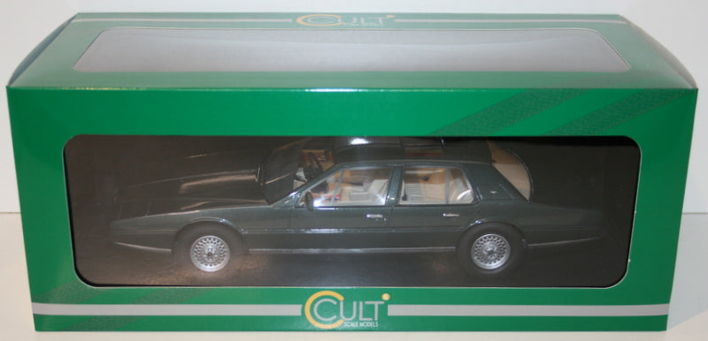 Cult 1/18 Scale resin - CML014-1 - Aston Martin Lagonda 1985 - Green Metallic