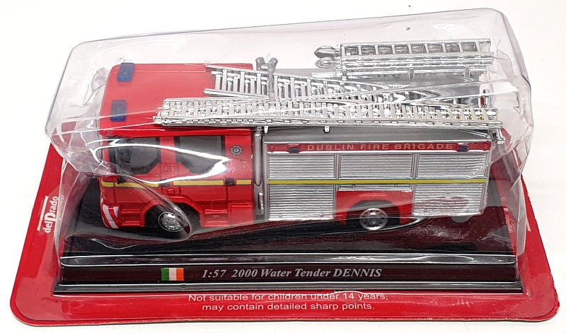 Del Prado 1/57 Scale FEN38 - 2000 Dennis Water Tender Fire Engine - Red