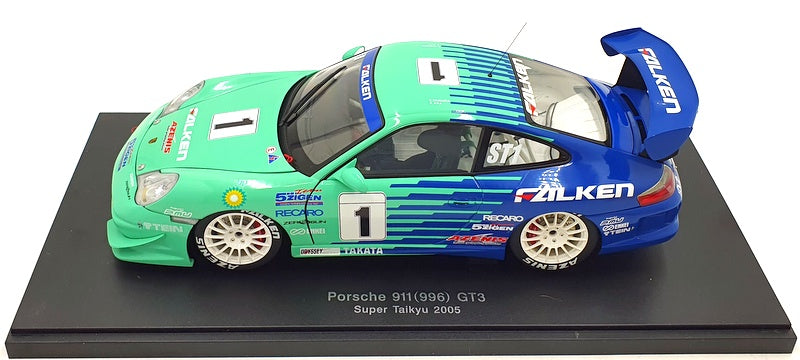 Autoart 1/18 Scale Diecast 80586 - Porsche 911 996 GT3 Super Taikyu 2005 #1