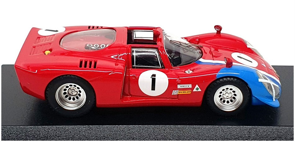 Best 1/43 Scale 9204 - Alfa Romeo 33.2 S Mugello 1968 #1 Zeccoli/Pilette