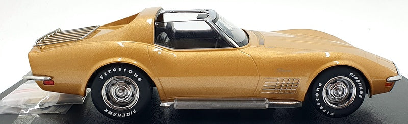 KK Scale 1/18 Scale KKDC181225 - 1972 Chevrolet Corvette C3 - Gold Met.