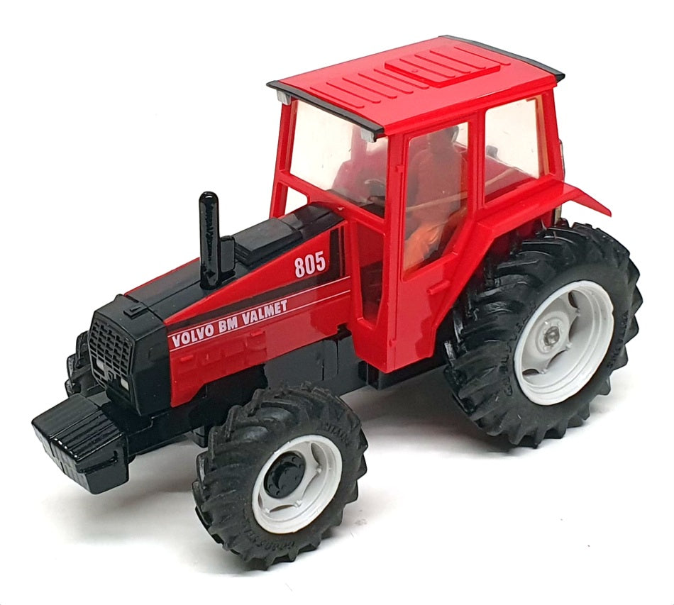 Britains 1/32 Scale 9515 - Volvo BM Valmet Tractor With Driver - Red