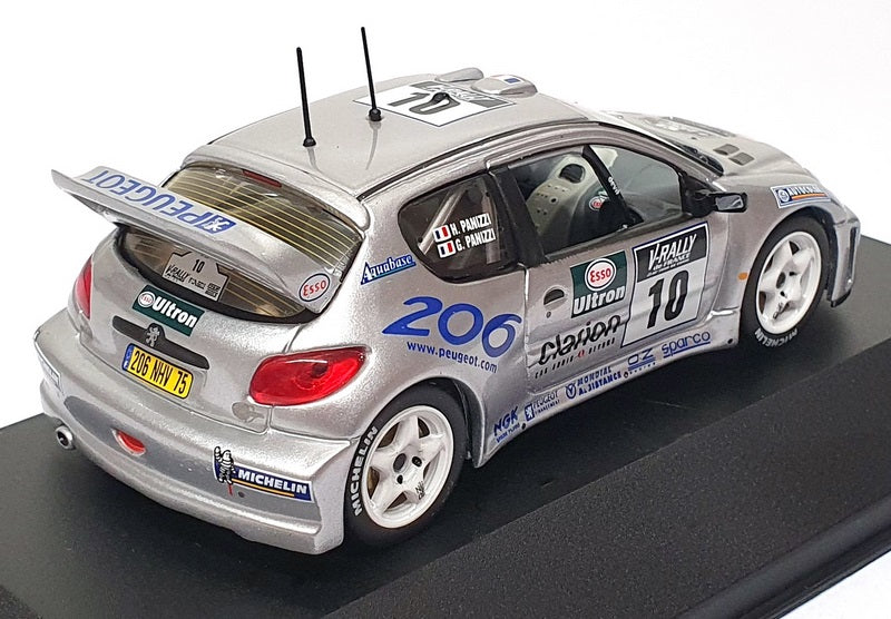 Skid 1/43 Scale SKW023 - Peugeot 206 WRC #10 Winner Tour de Corse 2000