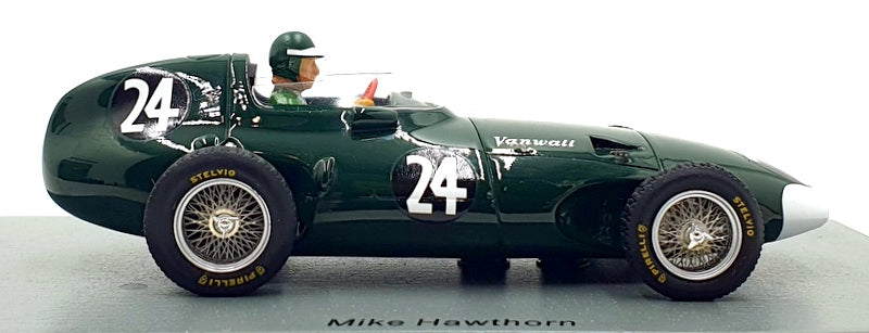 Spark 1/43 Scale S7204 - Vanwall VW2 French GP F1 1956 #24