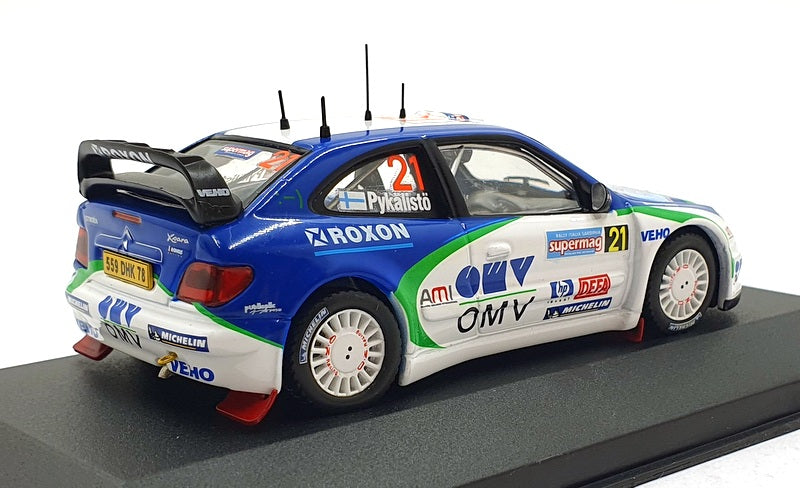 Ixo 1/43 Scale RAM192 - Citroen Xsara WRC #21 Rally Italia 2005