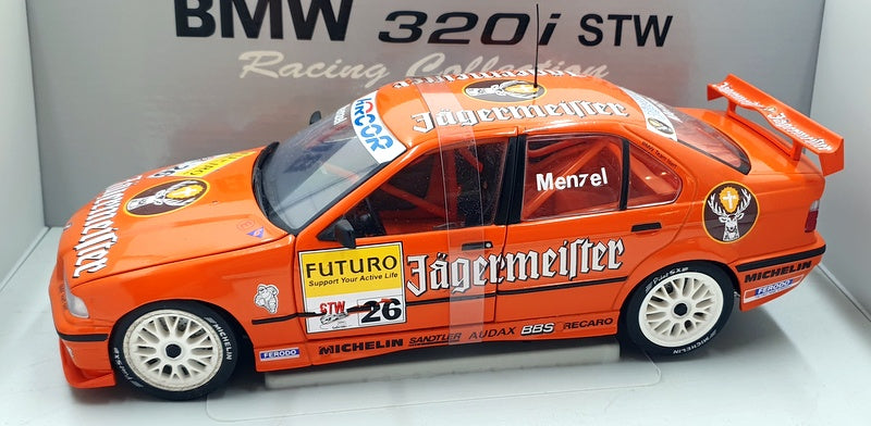 UT Models 1/18 scale Diecast 39847 - BMW 320i Menzel STW 1998 Jagermiester #26