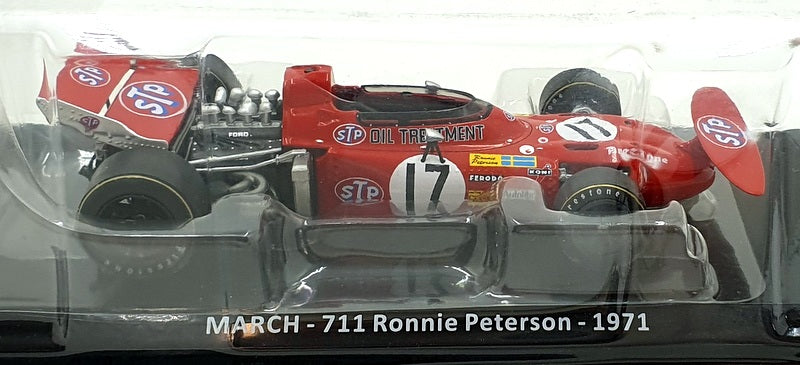 Altaya 1/24 Scale MW2ALA0059 - F1 March 711 R.Peterson 1971 #17