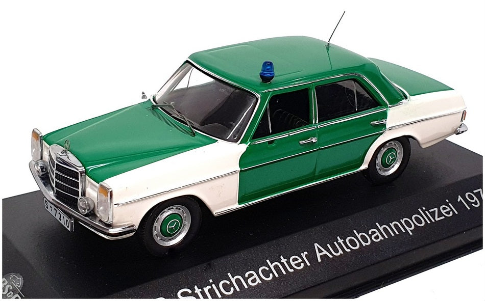 Ixo Cars & Co 1/43 CCC012 - Mercedes-Benz 200 Strichachter Autobahnpolizei 1971