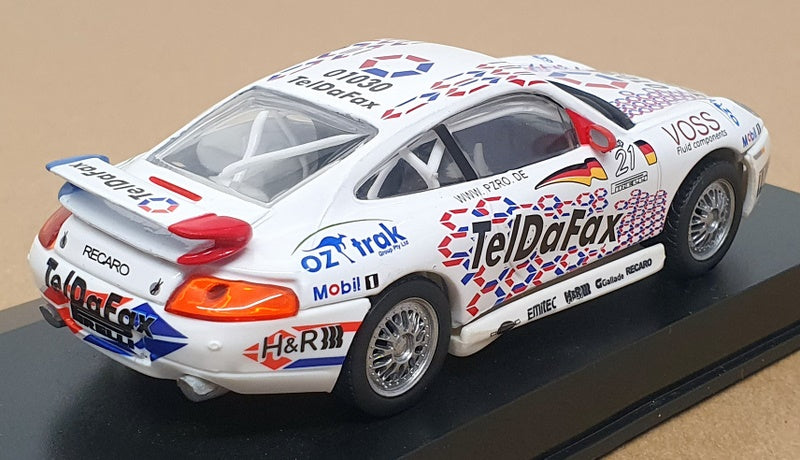 DCC (Hamleys) 1/43 Scale 681940 - Porsche 911 GT3 Race Car #21 Kelleners - White