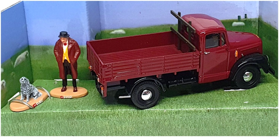 Corgi 1/43 Scale CC07301 - Morris Truck & Figures Heartbeat - Maroon