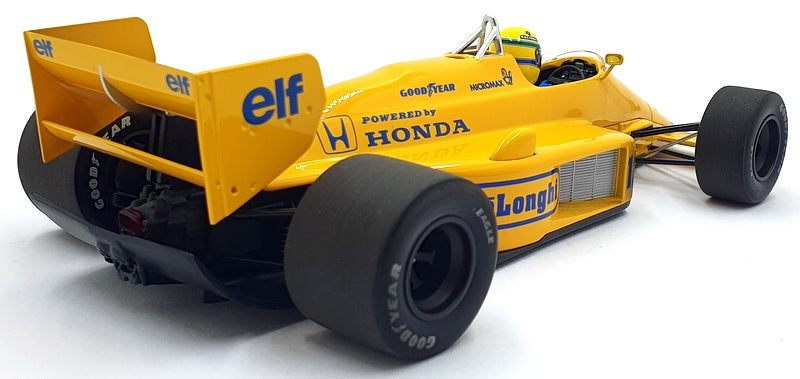 Minichamps 1/18 Scale 540 873892 - Lotus Honda 99T Ayrton Senna 1st Monaco GP87