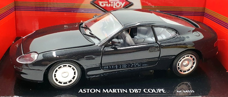 Guiloy 1/24 Scale Diecast 64525 - Aston Martin DB7 Coupe - Met Black