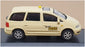 Schuco 1/87 Scale 25428 - VW Volkswagen Sharan Taxi - Cream