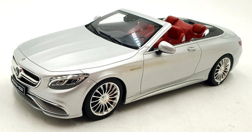 Gt Spirit 1/18 Scale DC211124Z - Mercedes-Benz AMG S65 Convertible Silver