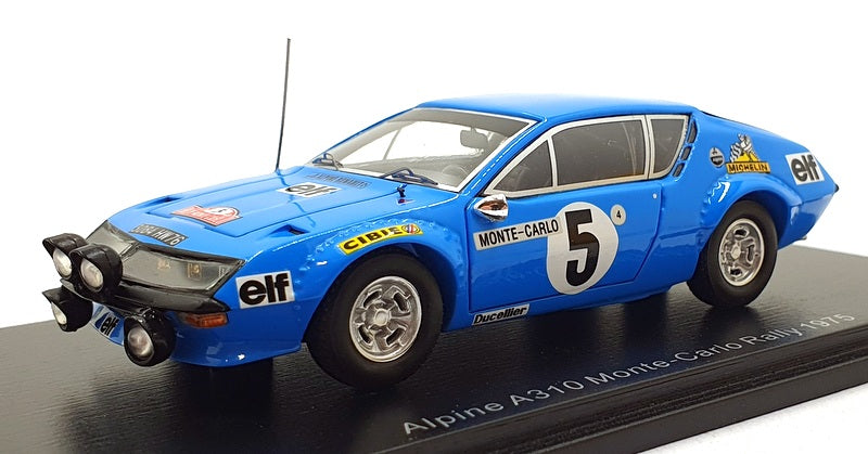 Spark 1/43 Scale S5493 - Alpine A310 #5 Monte-Carlo Rally 1975