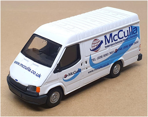 Corgi 1/43 Scale CC07806 - Ford Transit Van (McCulla Transport) White