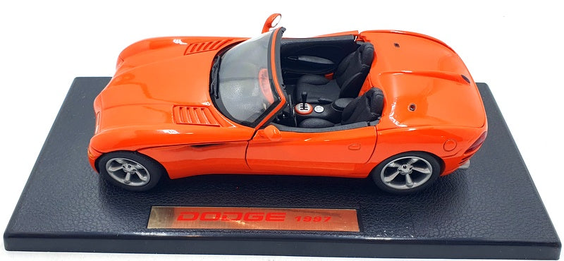 Anson 1/18 Scale Diecast 30333 - 1997 Dodge Concept Car - Orange