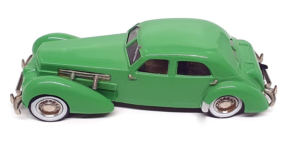 Western Models 1/43 Scale WMS10 - 1937 Custom Cord Beverly Sedan - Green