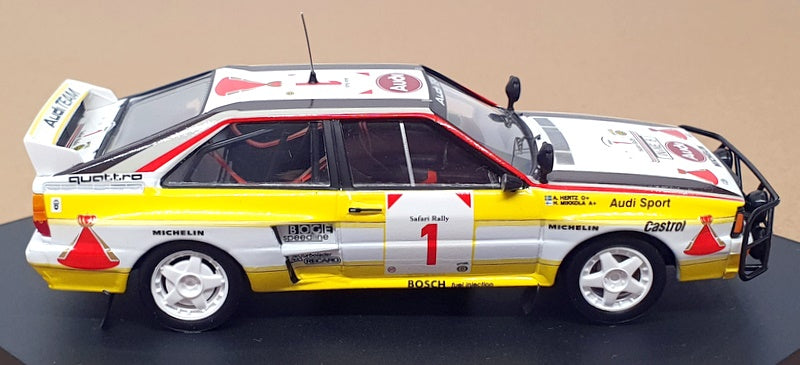 Trofeu 1/43 Scale 1613 - Audi Quattro  #1 3rd Safari Rally 1984 Mikkola/Hertz