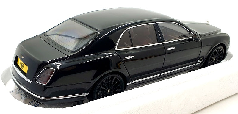 Almost Real 1/18 Scale Diecast 830508 - Bentley Mulsanne W.O Mulliner Black