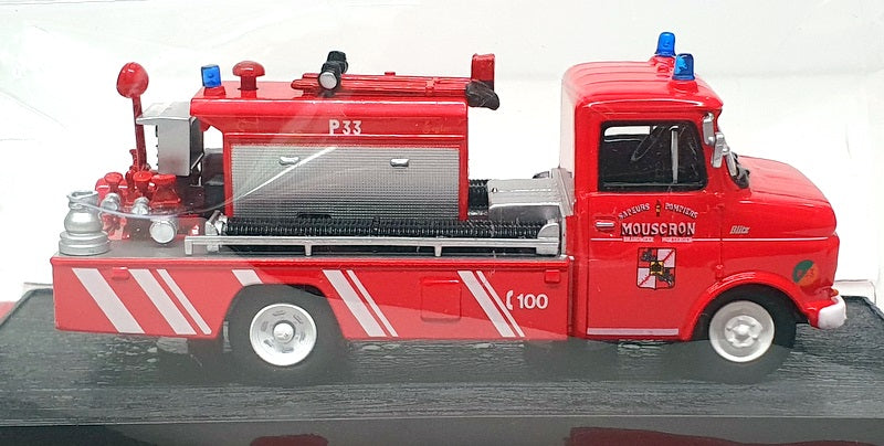 Del Prado 1/50 Scale FEN30 - 1974 Opel Blitz Fire Engine Truck - Red