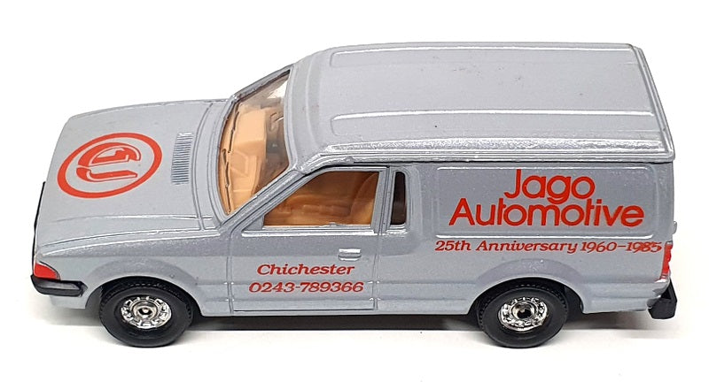 Corgi Appx 11.5cm Long 497 - Ford Escort Van (Jago Automotive) Silver