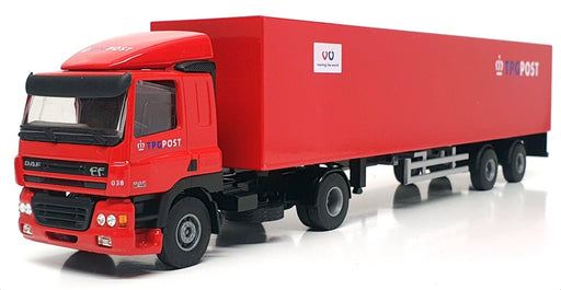 Lion Toys 1/50 Scale LT10924 - DAF CF Truck & Trailer (TPG Post) Red