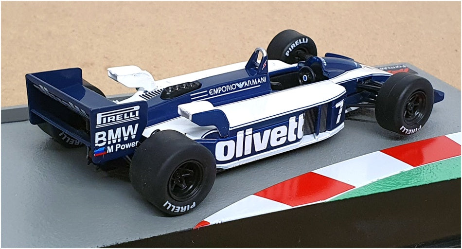 Ixo Altaya 1/43 Scale 21023G - F1 Brabham BT55 1986 - #7 Riccardo Patrese —  R.M.Toys Ltd