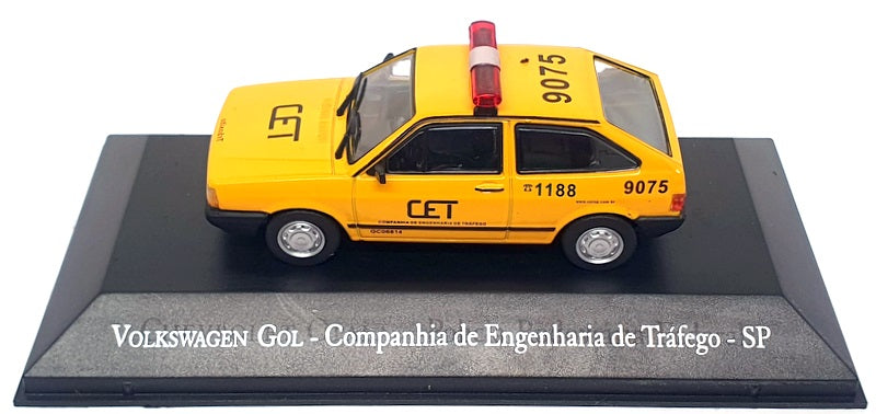 Altaya 1/43 Scale 51024A - VW Gol Traffic Engineering Company (CET) Yellow