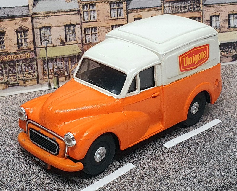 Corgi 1/43 Scale Diecast D957 - Morris 1000 Van (Unigate) Orange/White