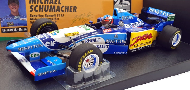 Minichamps 1/18 Scale 510 952501 - Benetton Renault B195 #1 1st French GP