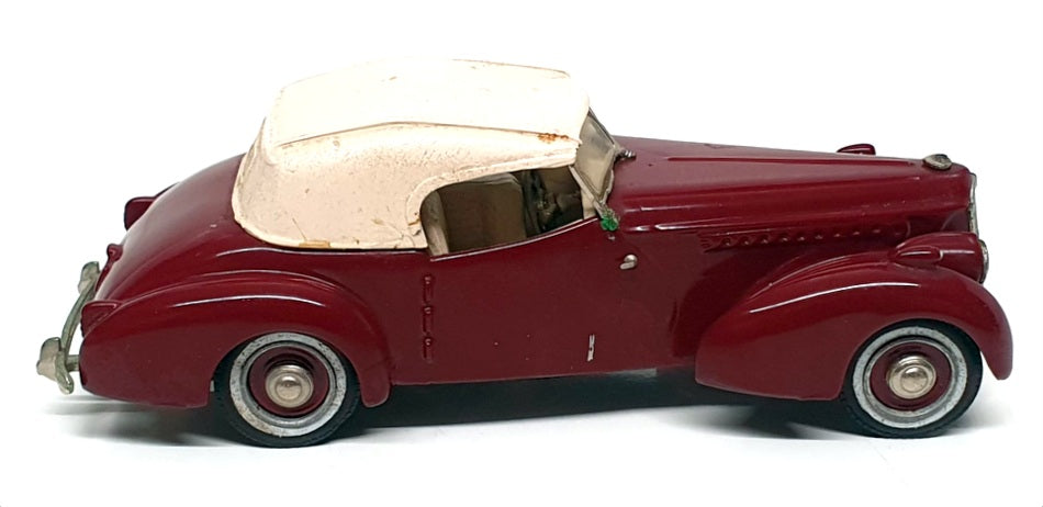 Western Models 1/43 Scale CBT51 - 1940 Packard Darrin Super 8 - Maroon