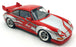 UT 1/18 Scale Diecast 7224L - Porsche 911 GT - Red/Silver