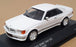 Solido 1/43 Scale S4310904 - Mercedes Benz 560 SEC AMG Widebody - White