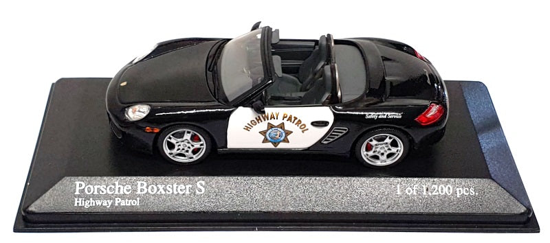 Minichamps 1/43 Scale 400 065692 - 2005 Porsche Boxter S Police CHP