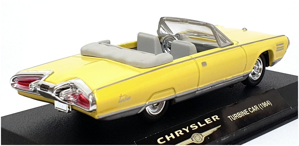 NewRay 1/43 Scale SS-48387 - 1964 Chrysler Turbine Car - Yellow