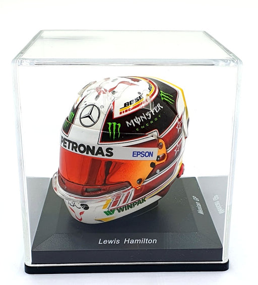 Spark Model 1/5 Scale 5HF172 - F1 Helmet Mercedes AMG Lewis Hamilton 2018 Mexico