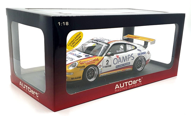 Autoart 1/18 Scale Diecast 80670 - Porsche 997 GT3 Carrera Cup 2006 Richards