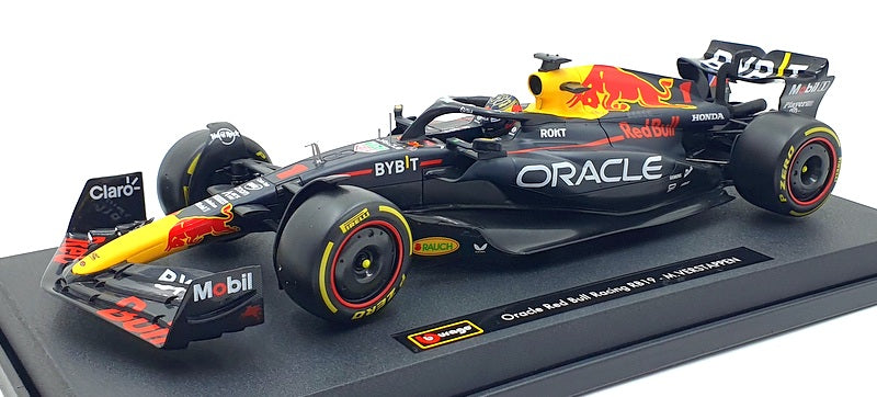 Burago 1/18 Scale 18-18003 - F1 Oracle Red Bull RB19 #1 Verstappen