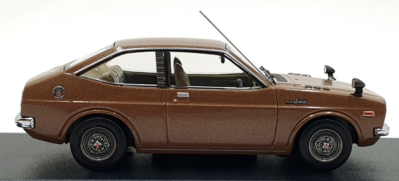 Ixo 1/43 Scale Diecast KB1057 - Toyota Starlet 1200 SR 1973 - Brown Metallic