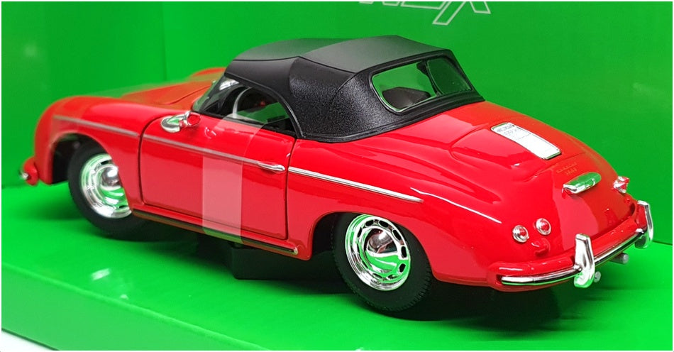 Welly NEX 1/24 Scale Diecast 24106H-W - Porsche 356A Speedster - Red